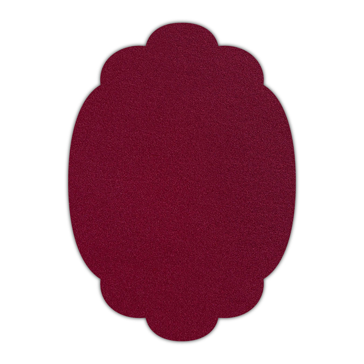 CMYK Print on Shimmer Red Lacquer Cardstock | Shape P14 | 3" x 5"