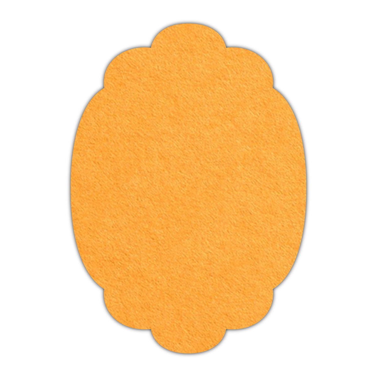 CMYK Print on Sun Glow Cardstock | Shape P14 | 3" x 4"