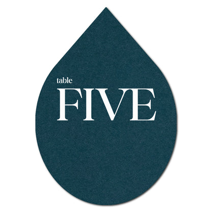 Individually Personalized Wedding Prints on Diecut Cardstock - Shape P155