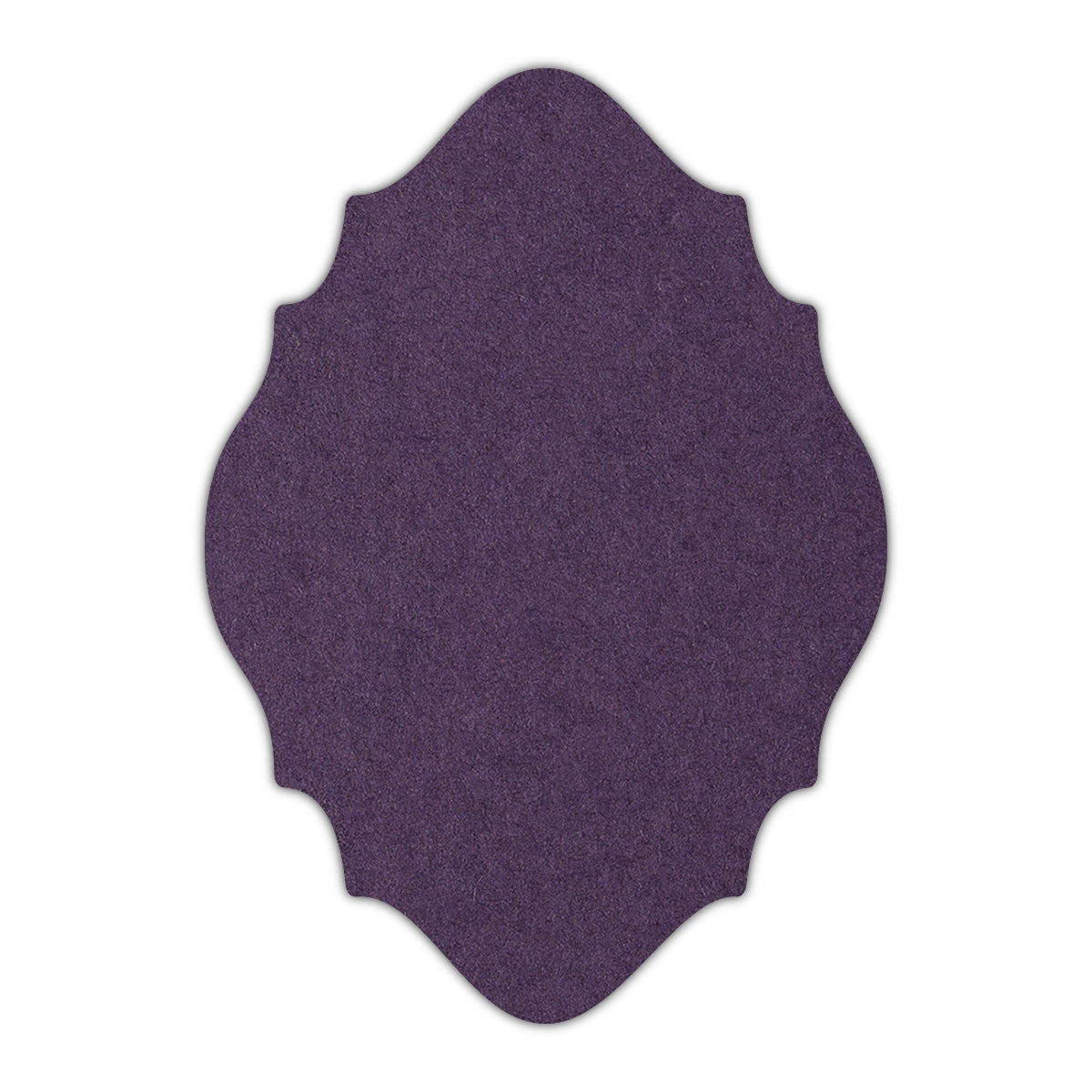 CMYK Print on Shimmer Amethyst Cardstock | Shape P15 | 5" x 8"