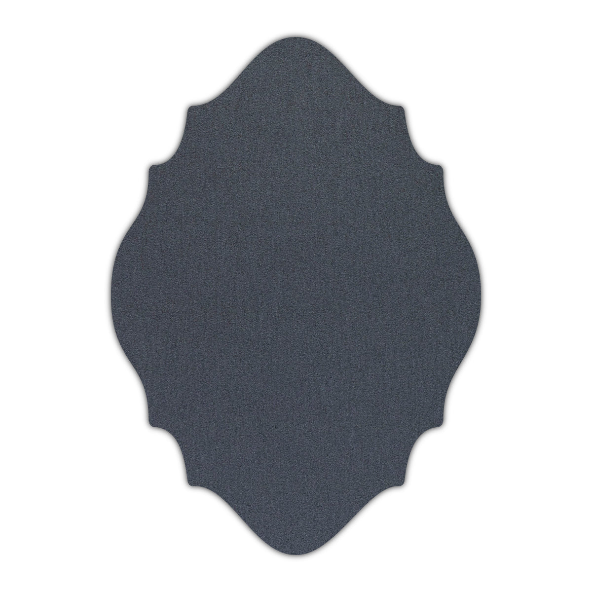 CMYK Print on Shimmer Anthracite Cardstock | Shape P15 | 5" x 7"
