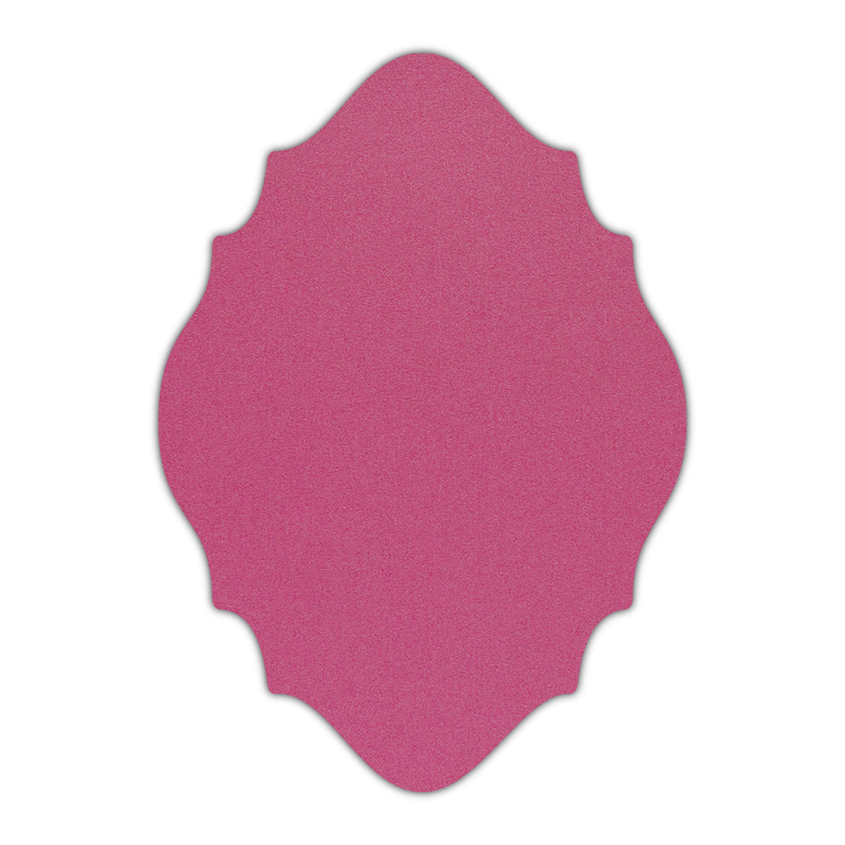 CMYK Print on Shimmer Azalea Cardstock | Shape P15 | 12" x 18"