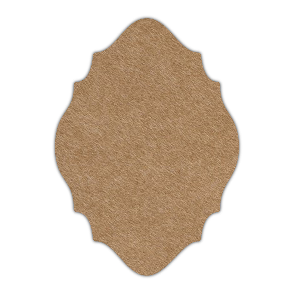 CMYK Print on Beach Sand Cardstock | Shape P15 | 3.5" x 5"