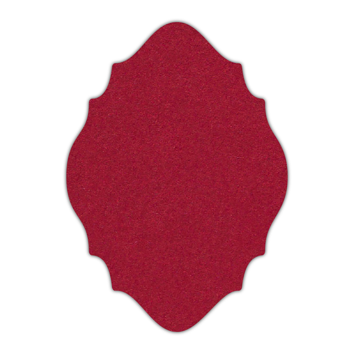 CMYK Print on Guardsman Red Cardstock | Shape P15 | 11" x 17"
