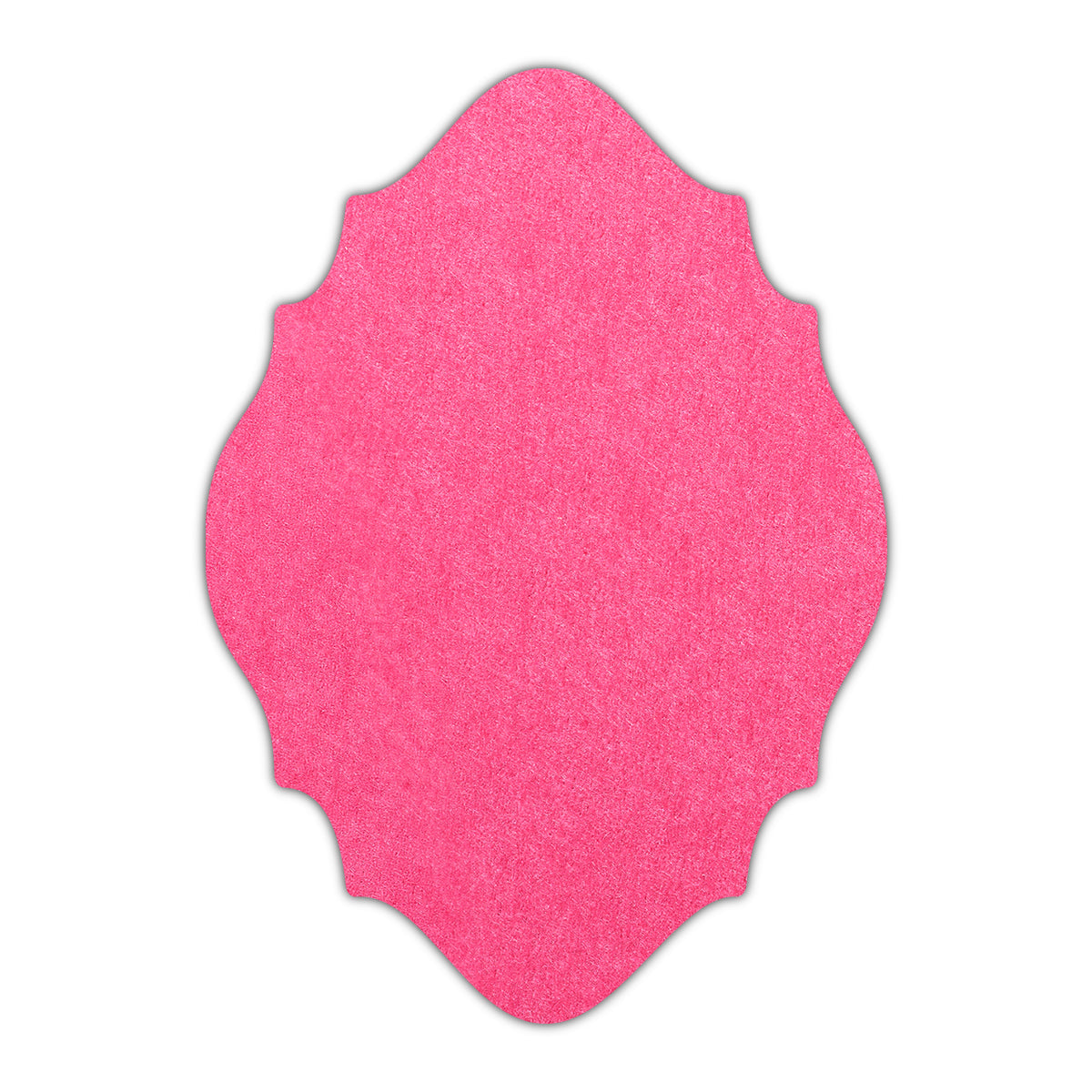 CMYK Print on Hot Pink Cardstock | Shape P15 | 11" x 17"