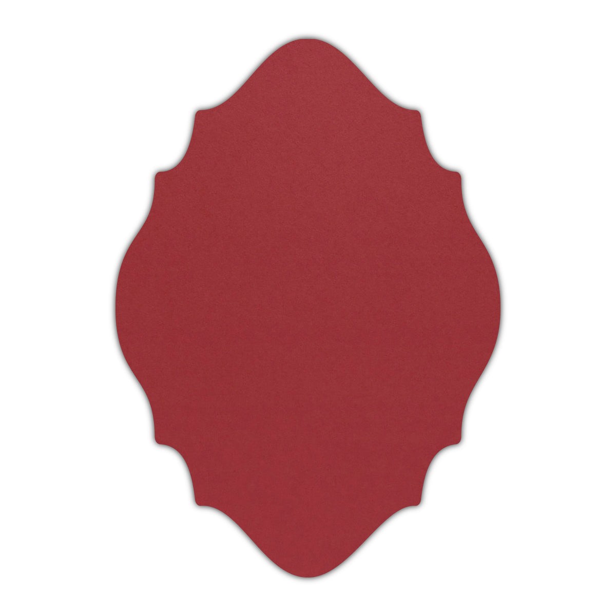 CMYK Print on Shimmer Mars Cardstock | Shape P15 | 3" x 4"