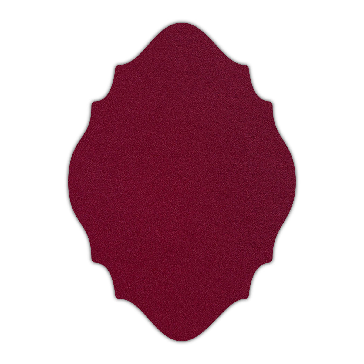 CMYK Print on Shimmer Red Lacquer Cardstock | Shape P15 | 6" x 9"