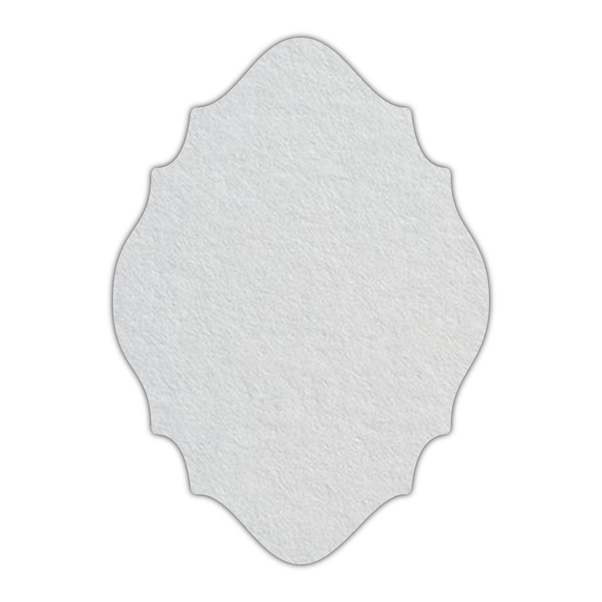 CMYK Print on Signature White Cardstock | Shape P15 | 2" x 3"
