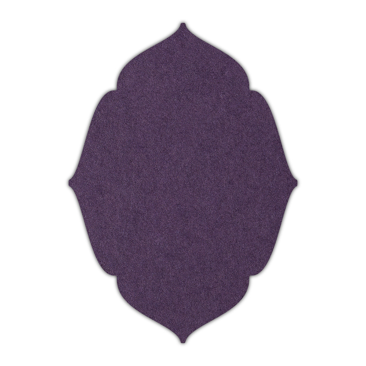 CMYK Print on Shimmer Amethyst Cardstock | Shape P16 | 3.5" x 5"
