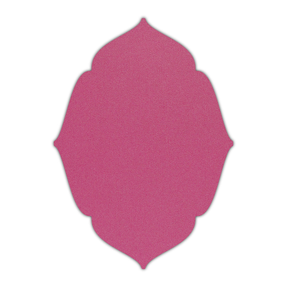 CMYK Print on Shimmer Azalea Cardstock | Shape P16 | 3" x 5"