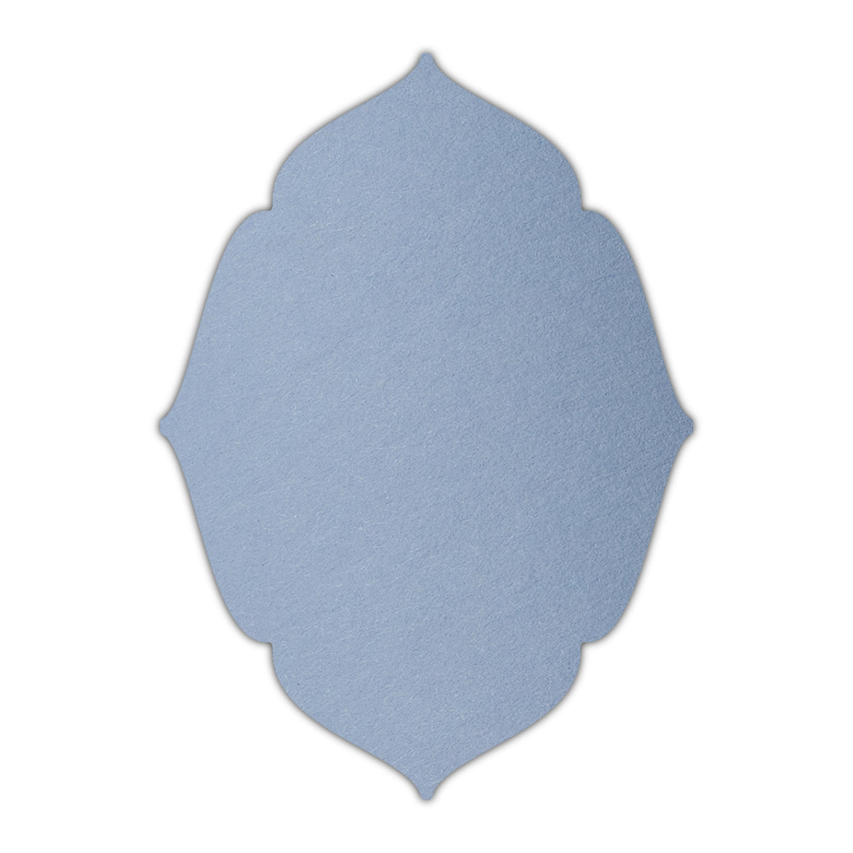 CMYK Print on Azure Blue Cardstock | Shape P16 | 12" x 18"