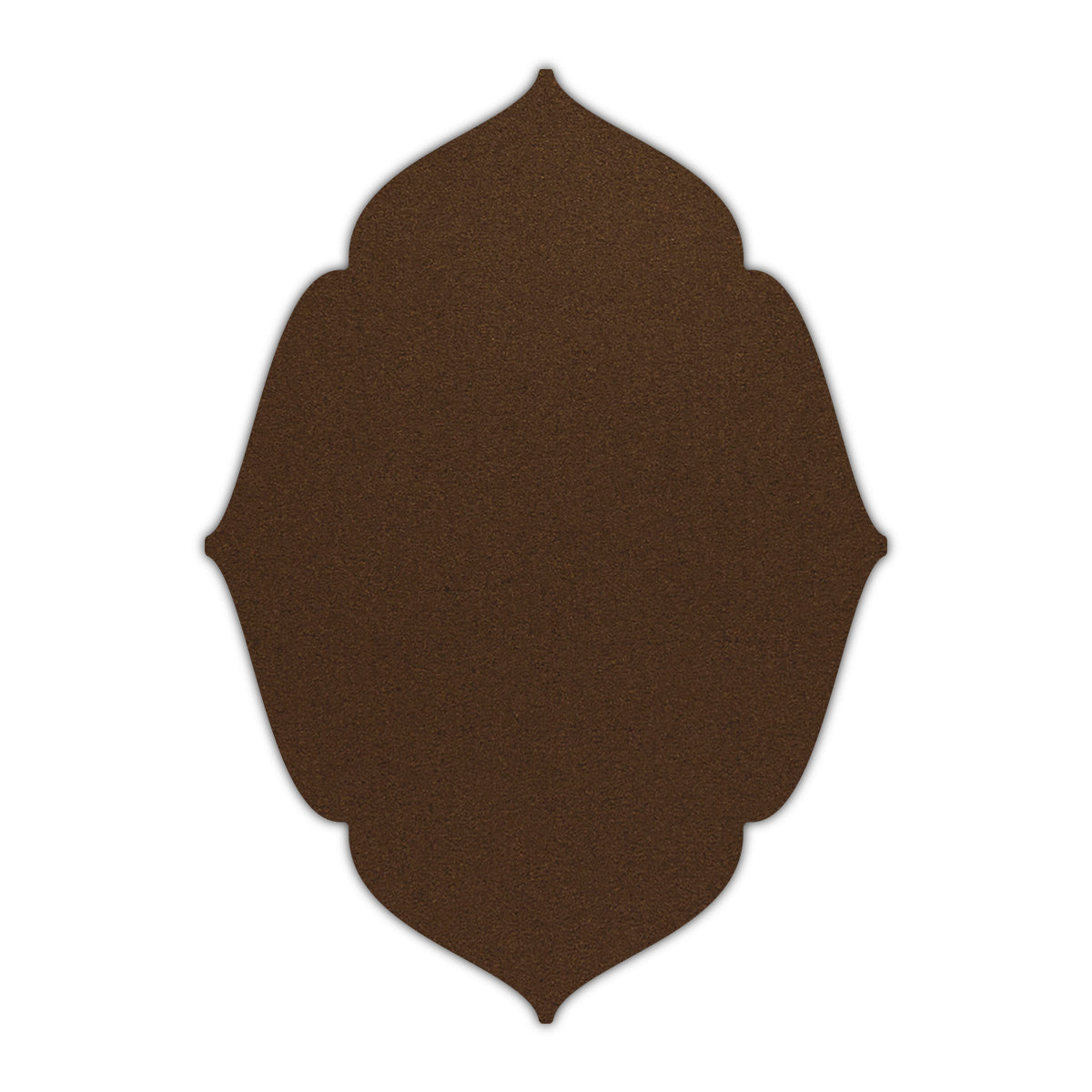 CMYK Print on Shimmer Bronze Cardstock | Shape P16 | 5" x 8"