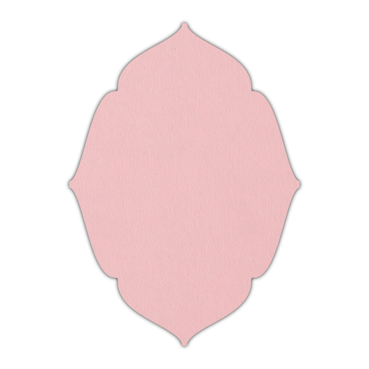 CMYK Print on Candy Pink Cardstock | Shape P16 | 8.5" x 11"