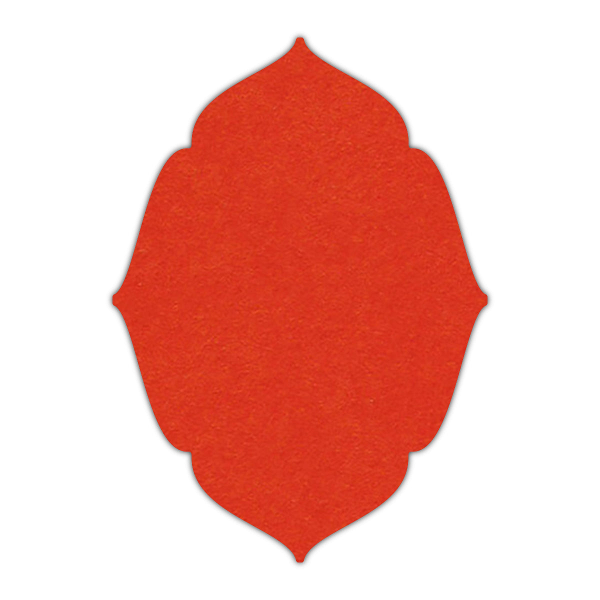 CMYK Print on Chili Pepper Cardstock | Shape P16 | 2.5" x 3.5"