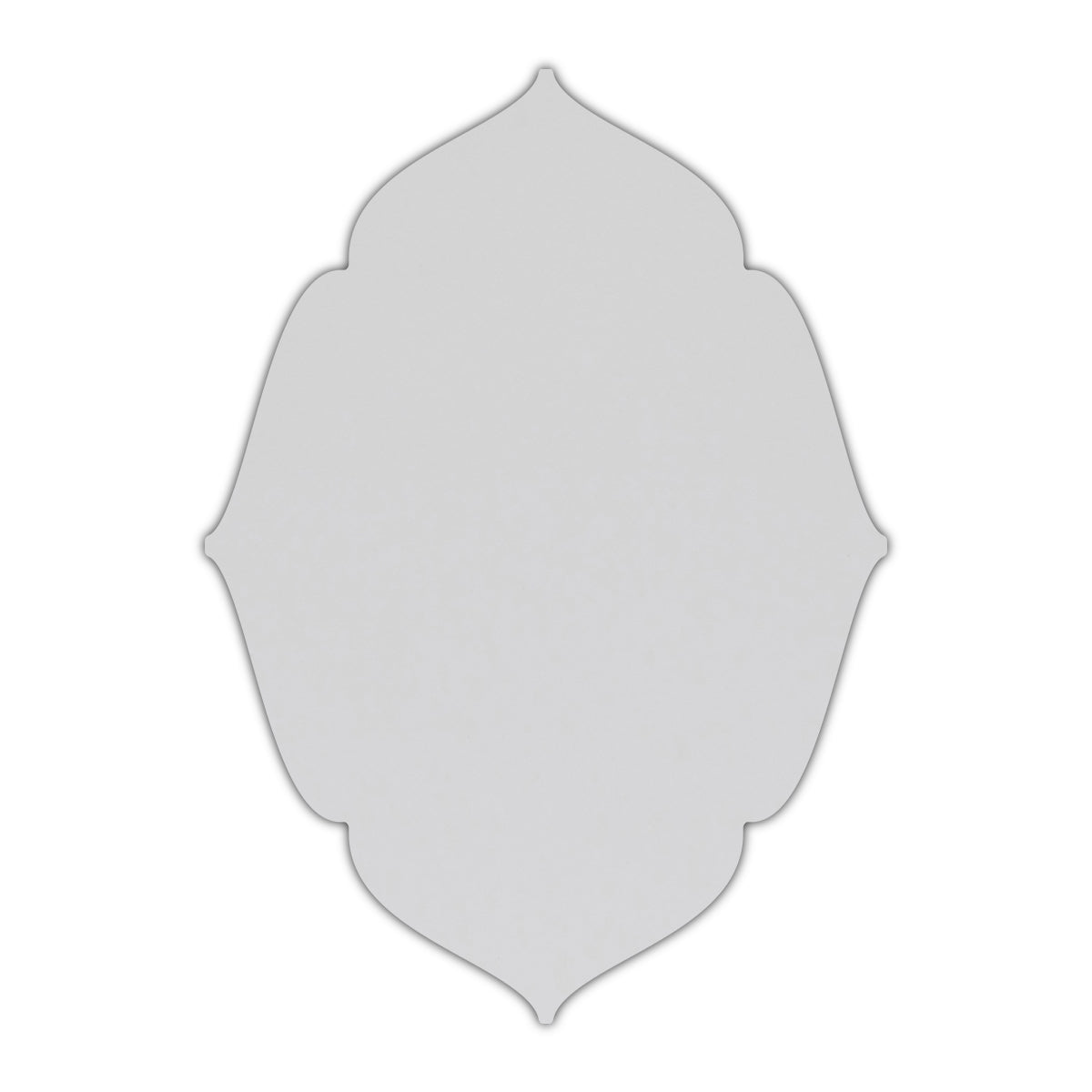 CMYK Print on Shimmer Crystal Cardstock | Shape P16 | 5.5" x 8.5"