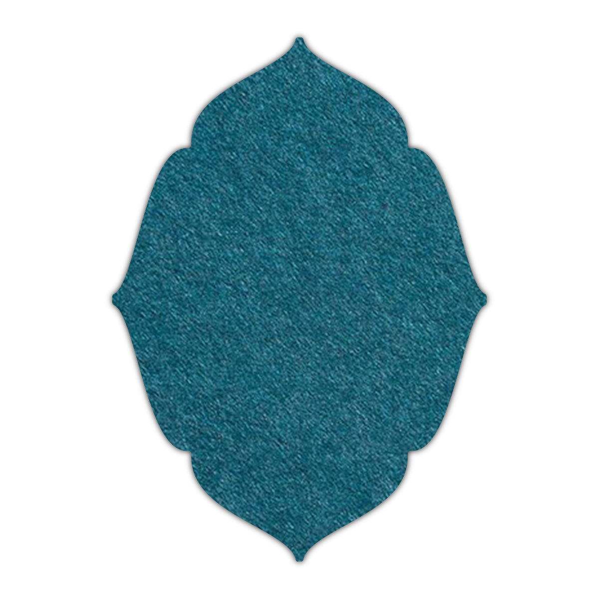CMYK Print on Dark Teal Blue Cardstock | Shape P16 | 6" x 9"