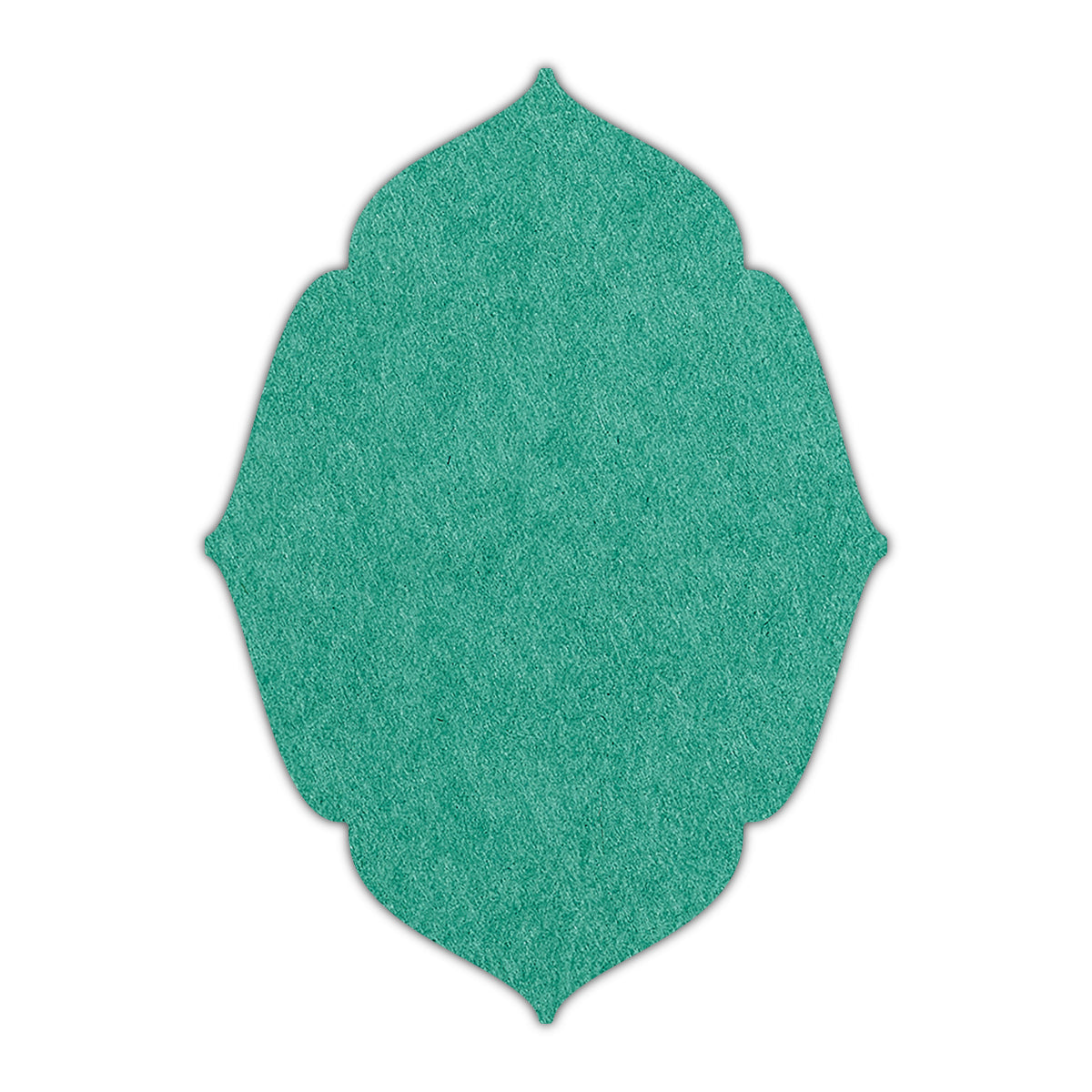 CMYK Print on Emerald Cardstock | Shape P16 | 8.5" x 11"