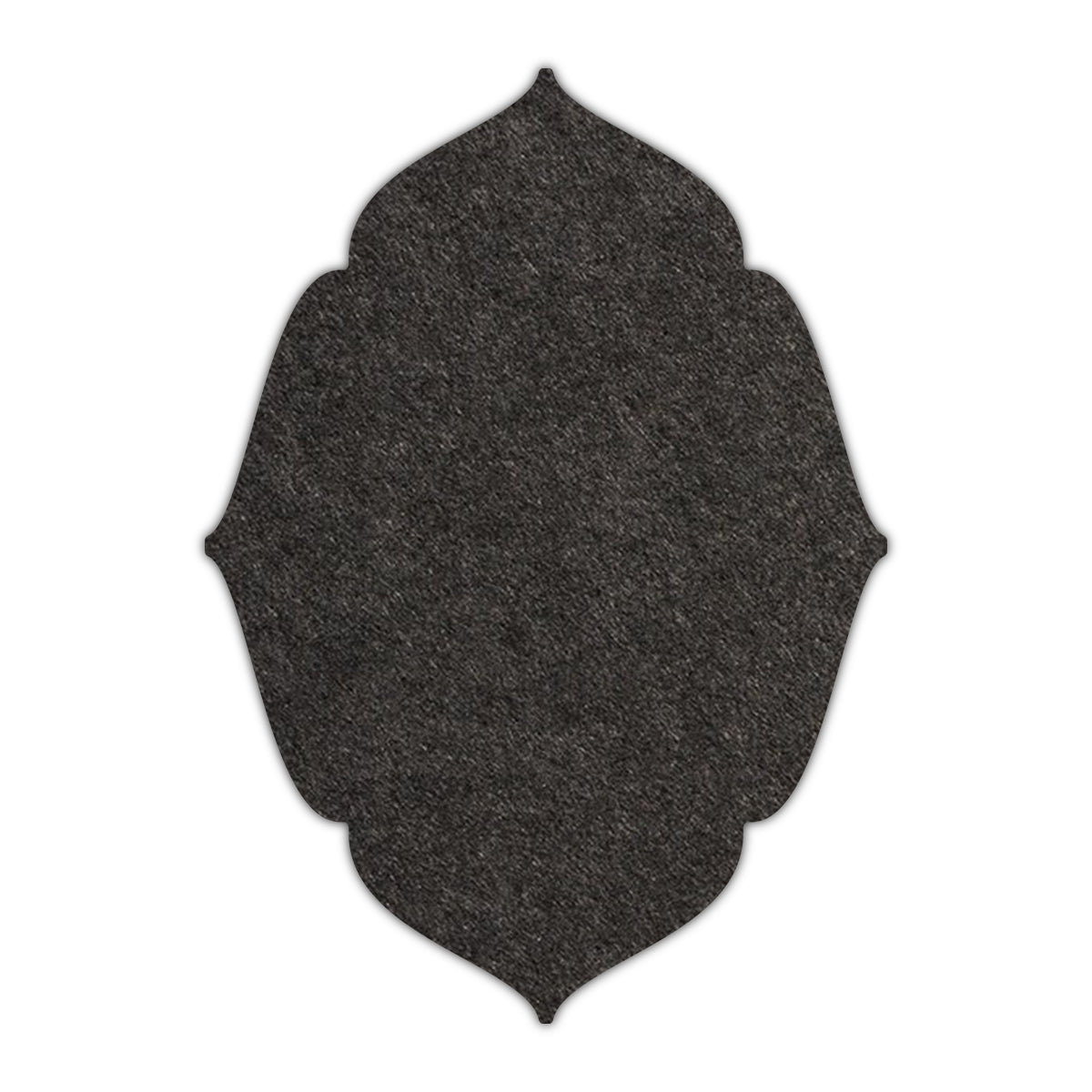 CMYK Print on Licorice Black Cardstock | Shape P16 | 3.5" x 5"