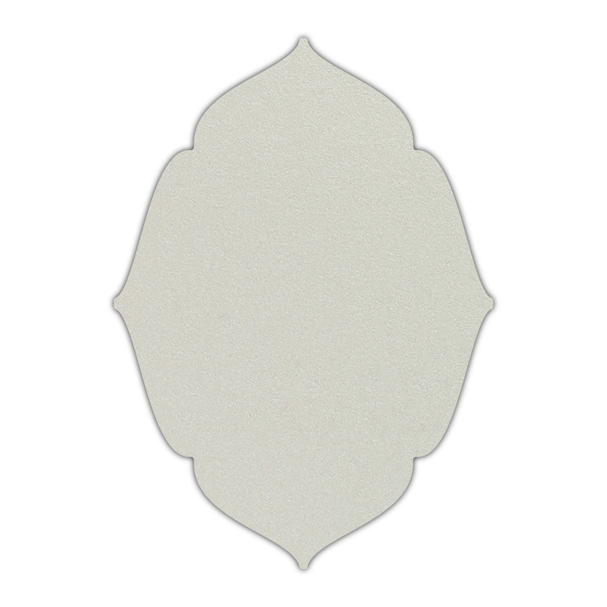 CMYK Print on Shimmer Lustre Cardstock | Shape P16 | 2" x 3"