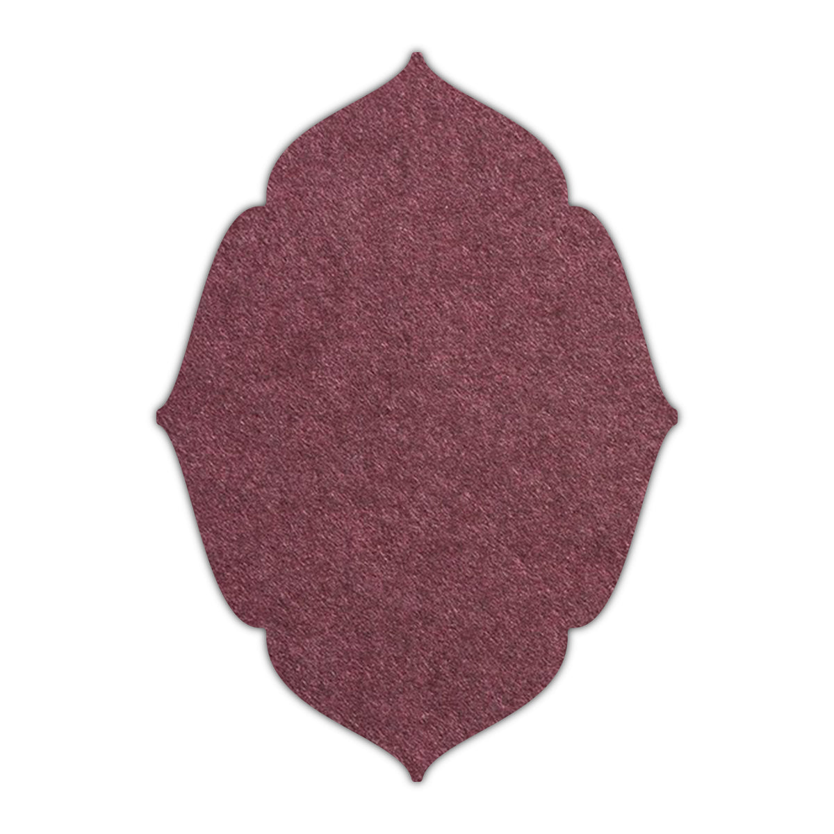 CMYK Print on Merlot Cardstock | Shape P16 | 8.5" x 11"