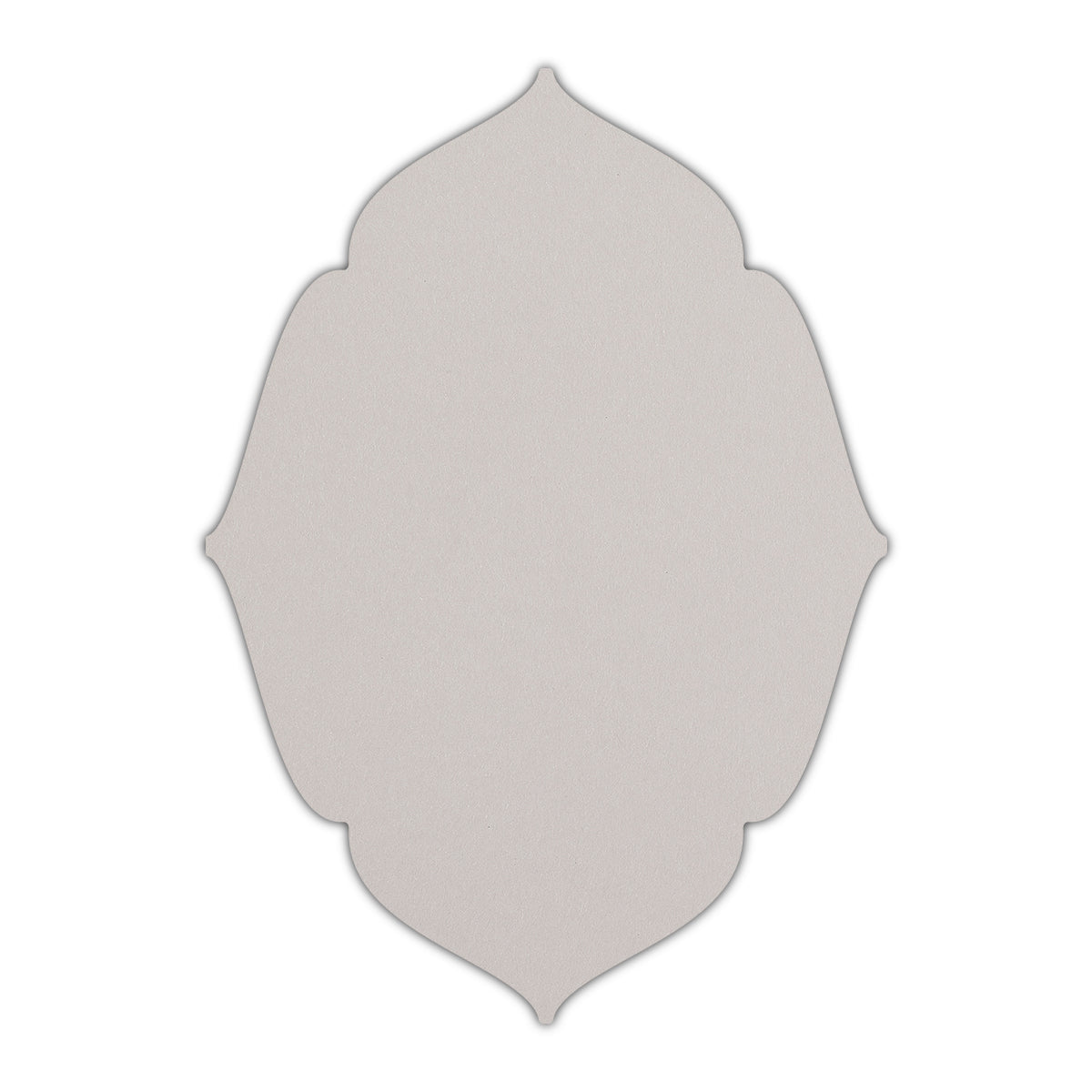 CMYK Print on Pale Grey Cardstock | Shape P16 | 2" x 3.5"