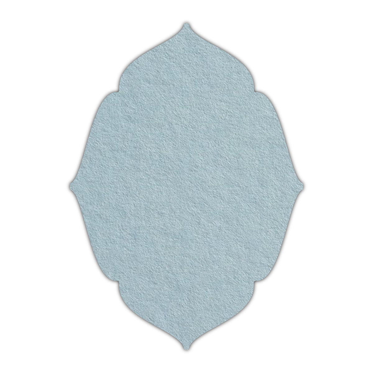 CMYK Print on Placid Blue Cardstock | Shape P16 | 12" x 18"