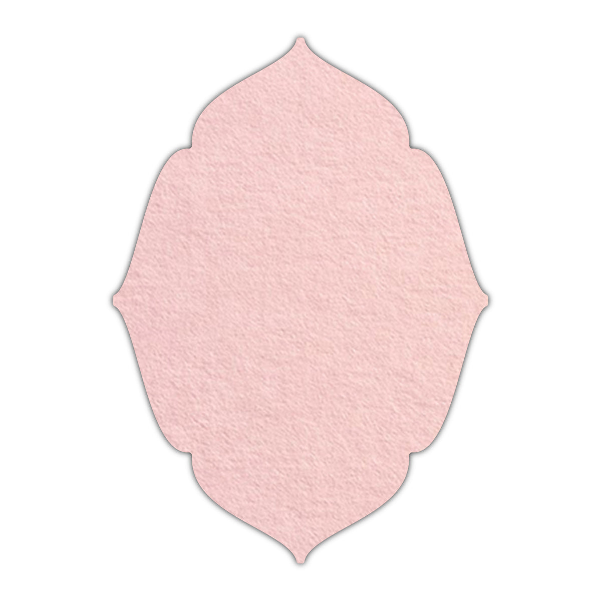 CMYK Print on Rosa Cardstock | Shape P16 | 3" x 4"