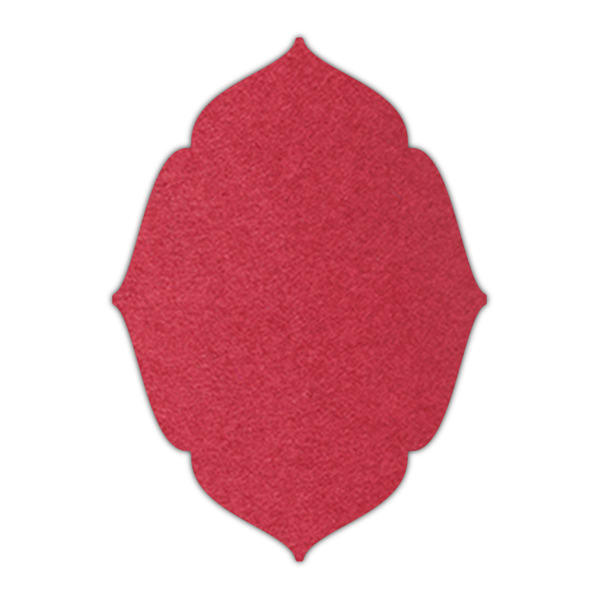 CMYK Print on Scarlet Cardstock | Shape P16 | 3.5" x 5"