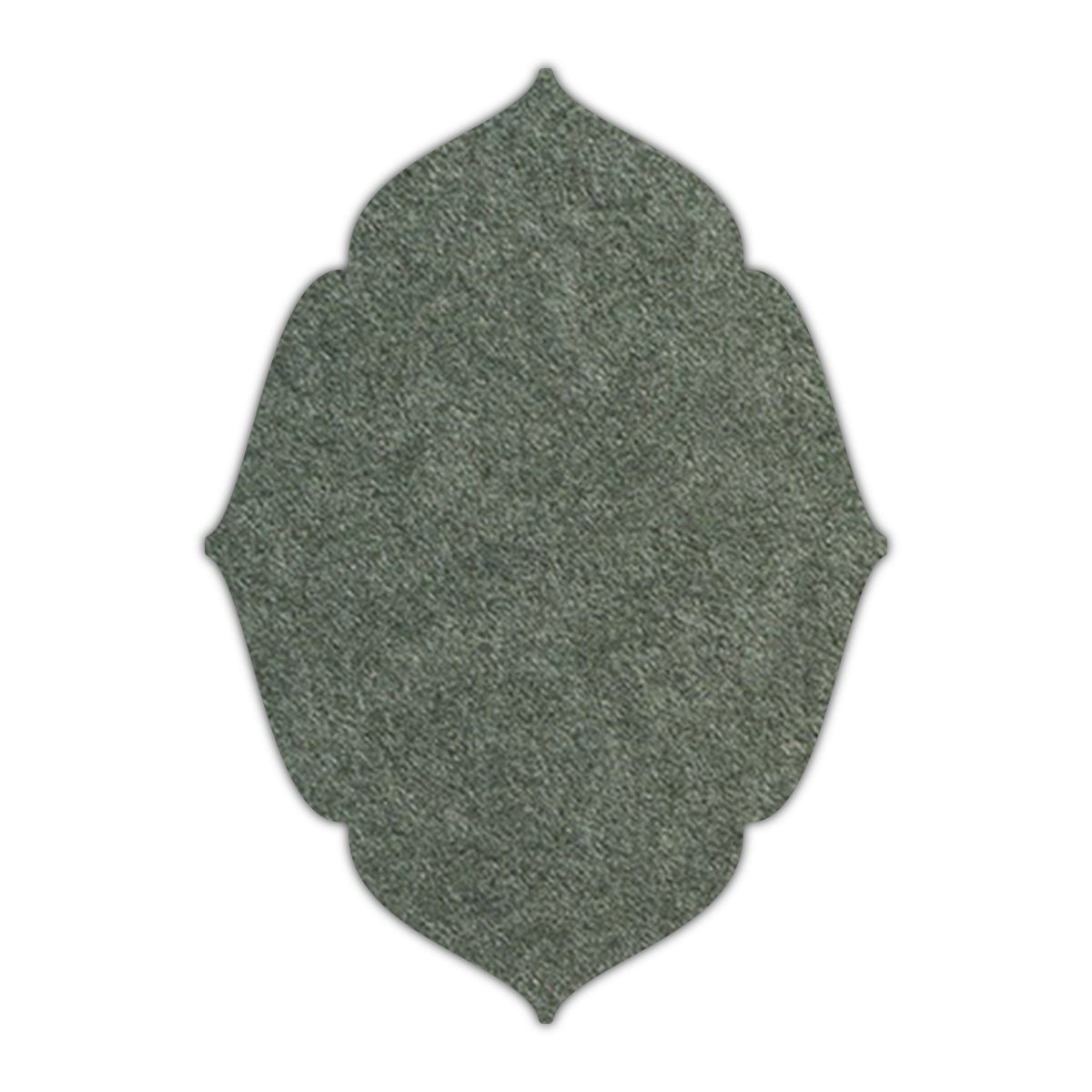 CMYK Print on Seedling Green Cardstock | Shape P16 | 3" x 5"