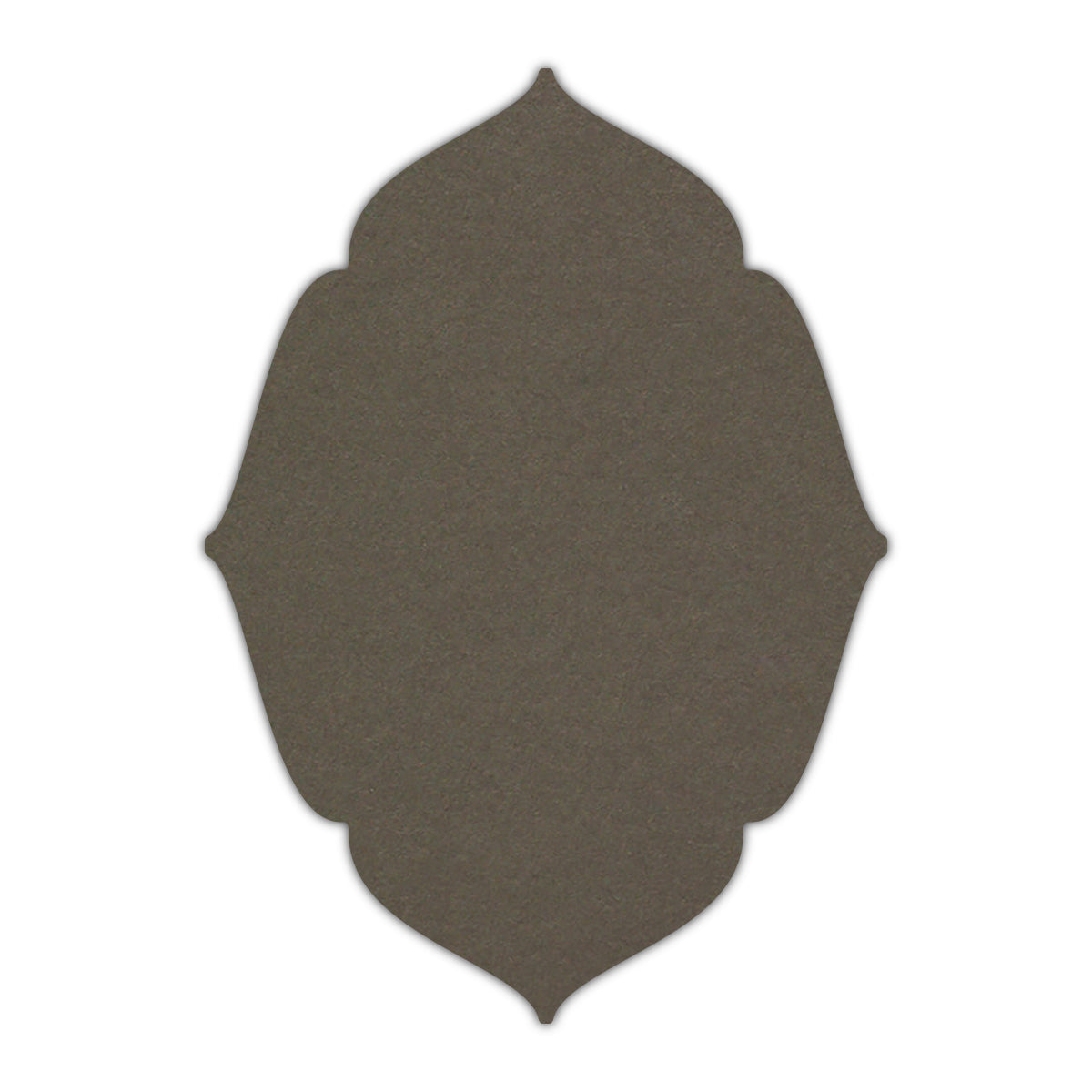 CMYK Print on Sombre Grey Cardstock | Shape P16 | 11" x 14"