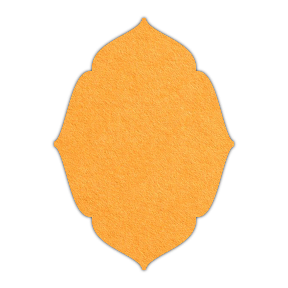 CMYK Print on Sun Glow Cardstock | Shape P16 | 2" x 3"