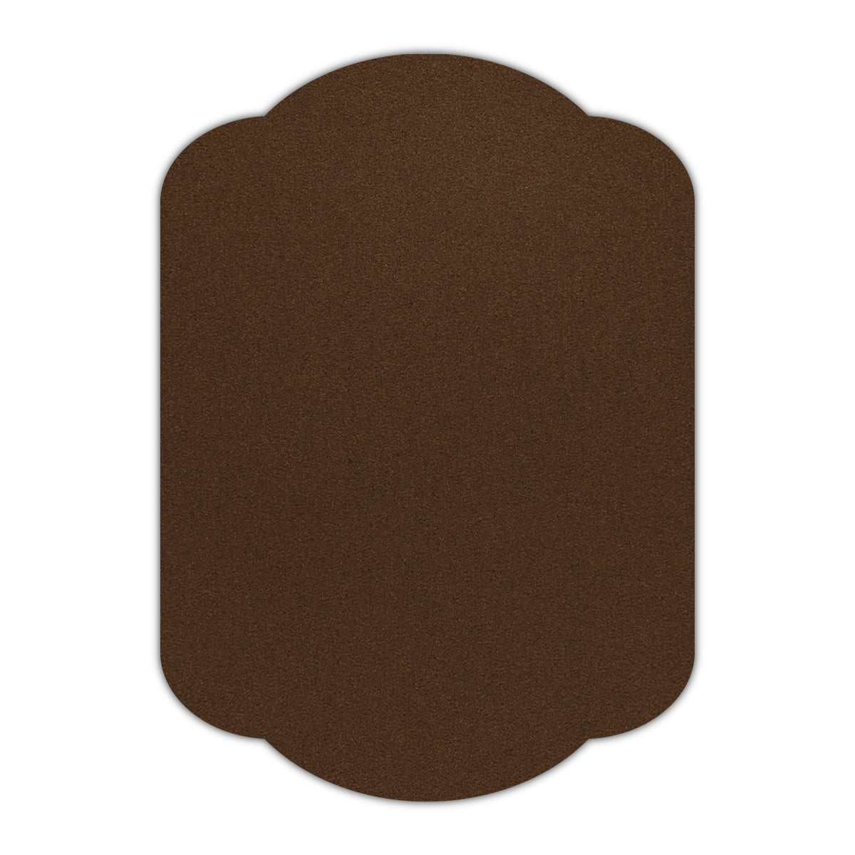CMYK Print on Shimmer Bronze Cardstock | Shape P17 | 3" x 5"