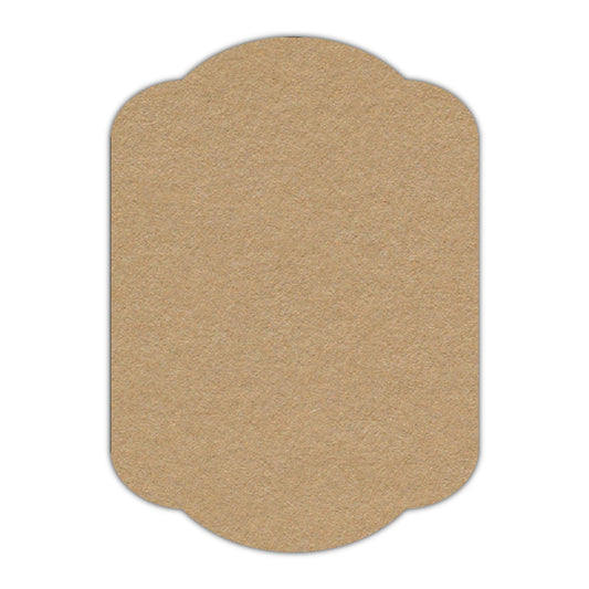 CMYK Print on Camel Cardstock | Shape P17 | 11" x 14"