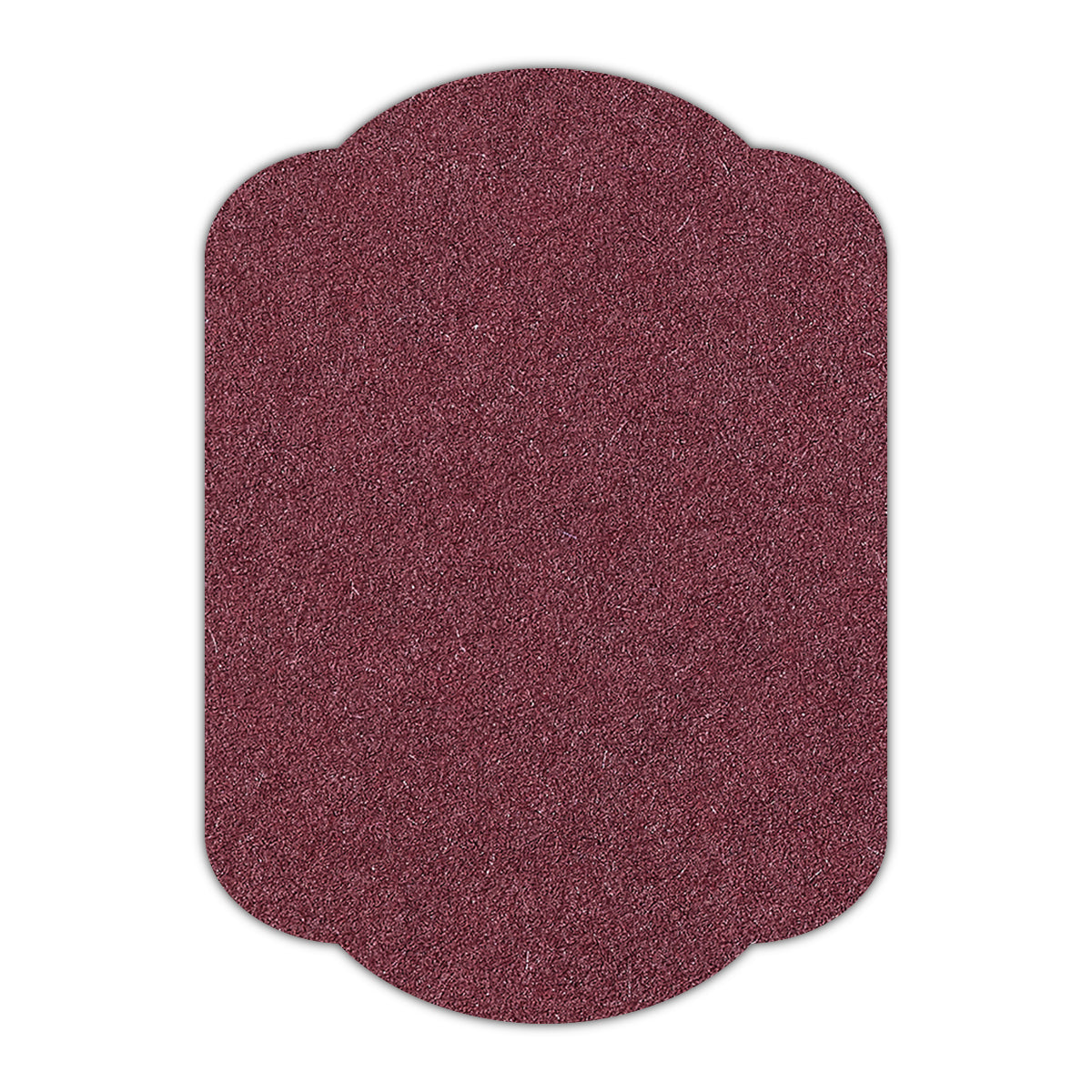 CMYK Print on Claret Cardstock | Shape P17 | 2.5" x 3.5"