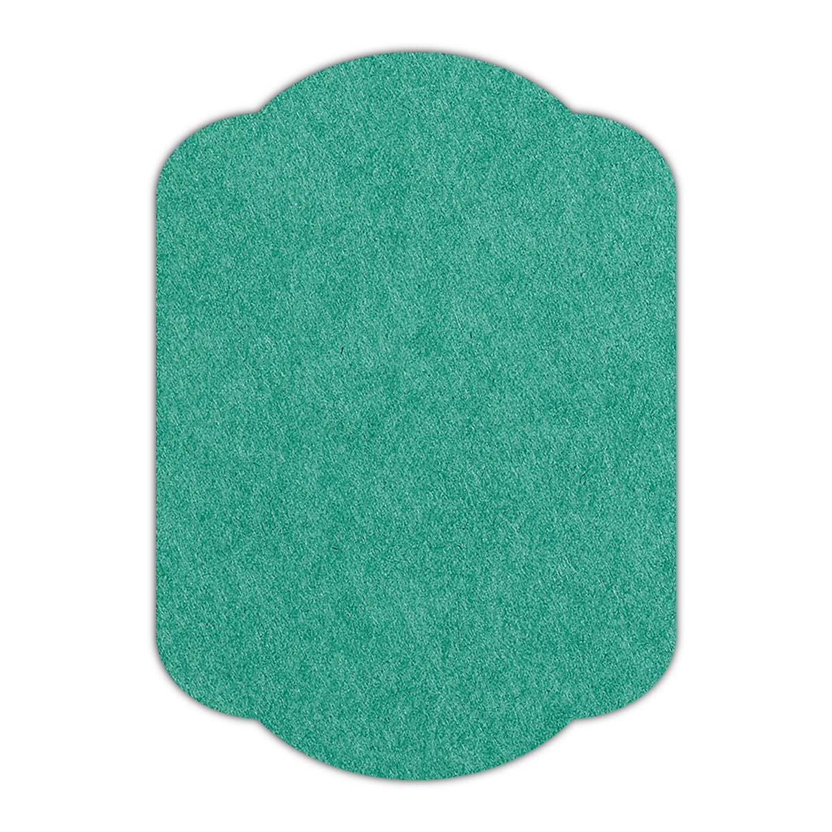 CMYK Print on Emerald Cardstock | Shape P17 | 3.5" x 5"