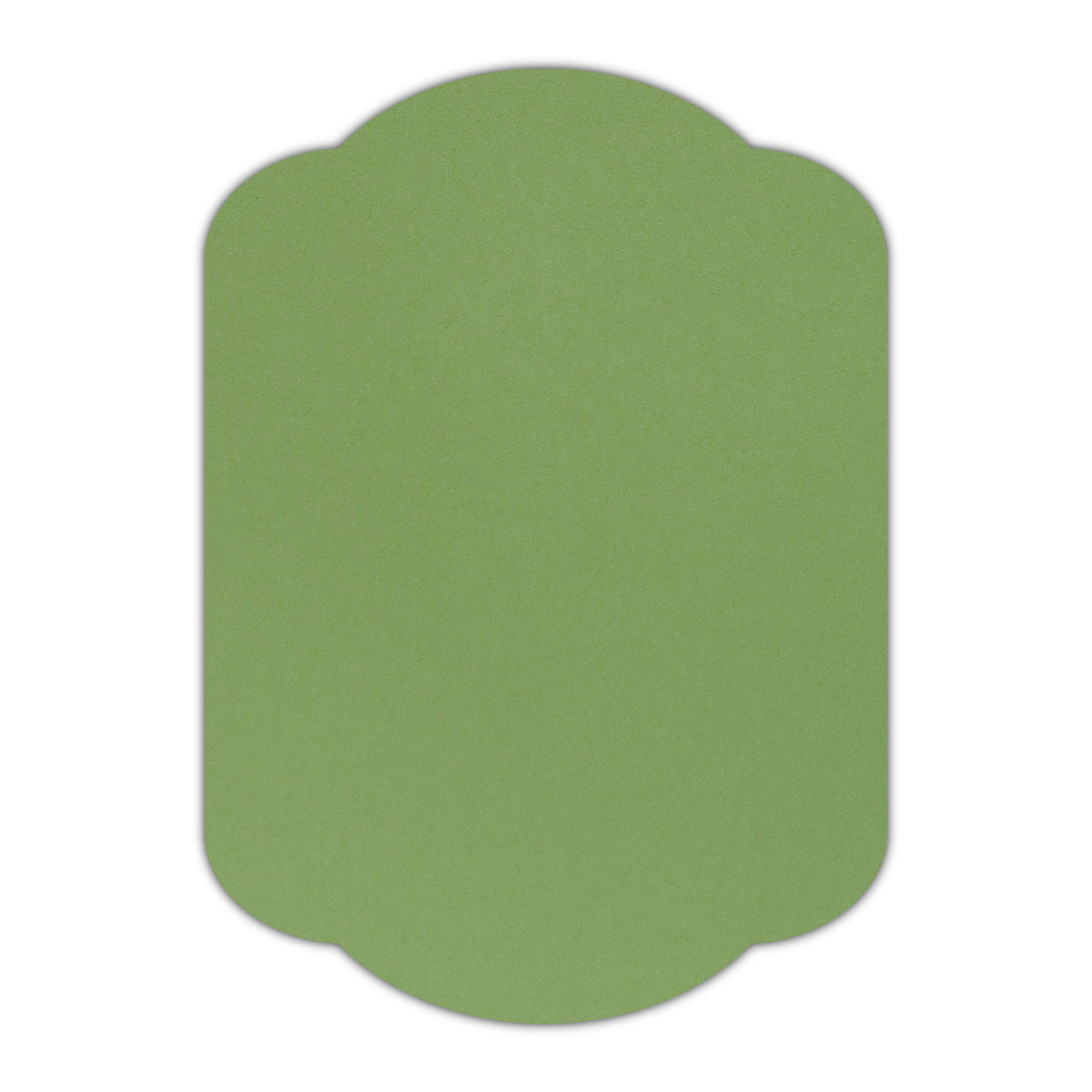 CMYK Print on Shimmer Fairway Cardstock | Shape P17 | 2.5" x 3.5"