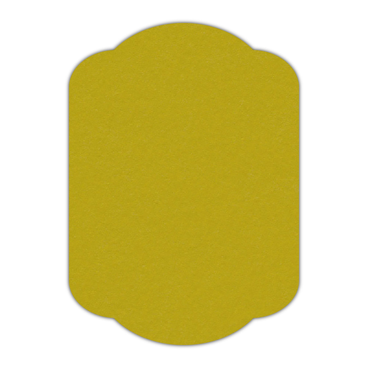 CMYK Print on Kiwi Cardstock | Shape P17 | 2" x 3"