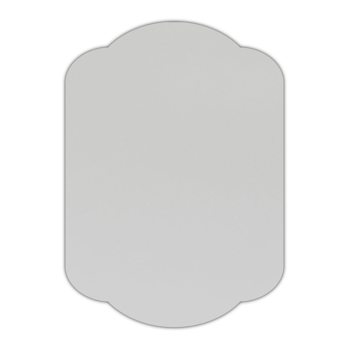 CMYK Print on Shimmer Moonstone Cardstock | Shape P17 | 3" x 5"