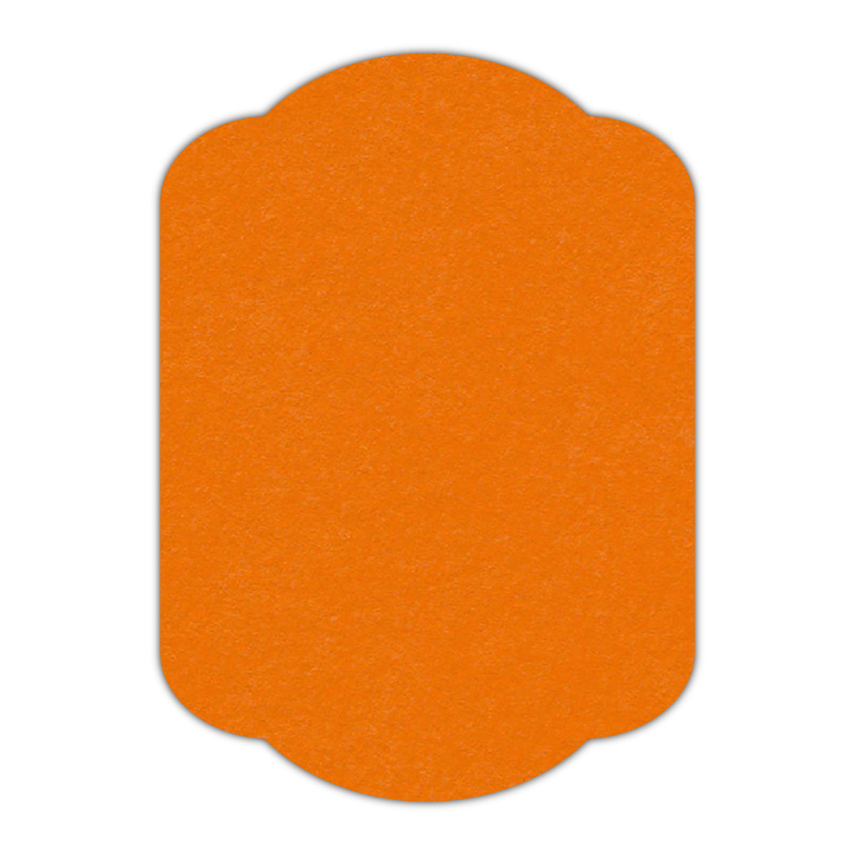 CMYK Print on Pumpkin Cardstock | Shape P17 | 11" x 17"