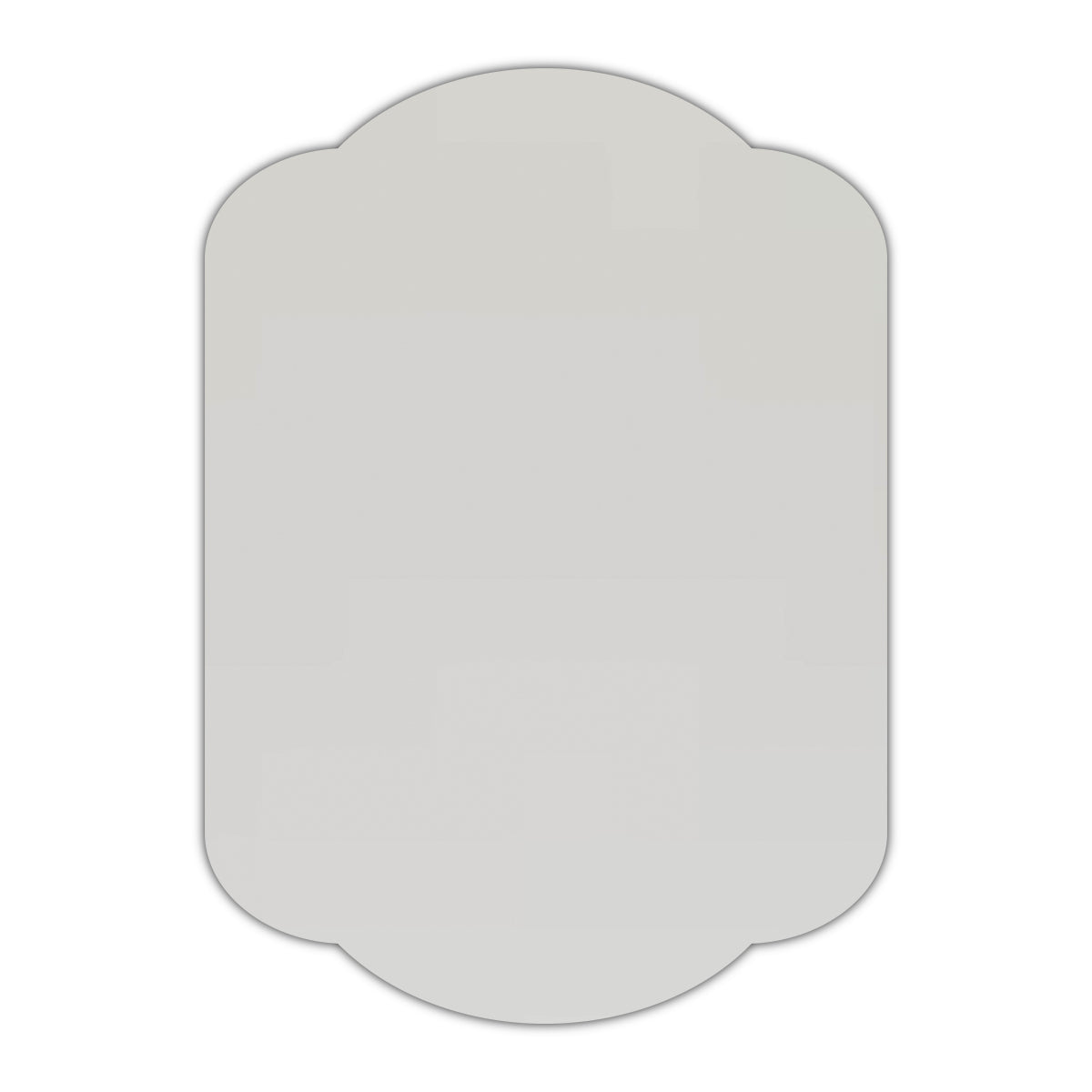 CMYK Print on Shimmer Quartz Cardstock | Shape P17 | 2" x 3"