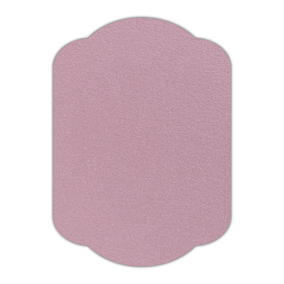 CMYK Print on Shimmer Rose Gold Cardstock | Shape P17 | 5.5" x 8.5"