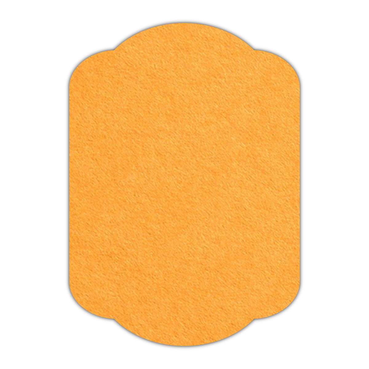 CMYK Print on Sun Glow Cardstock | Shape P17 | 2" x 3"
