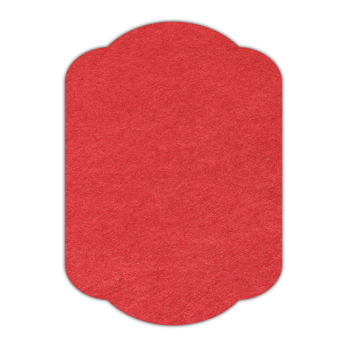 CMYK Print on Vermilion Cardstock | Shape P17 | 6" x 9"