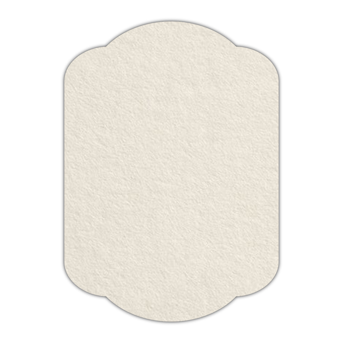 CMYK Print on Signature Cream Cardstock | Shape P17 | 3" x 5"