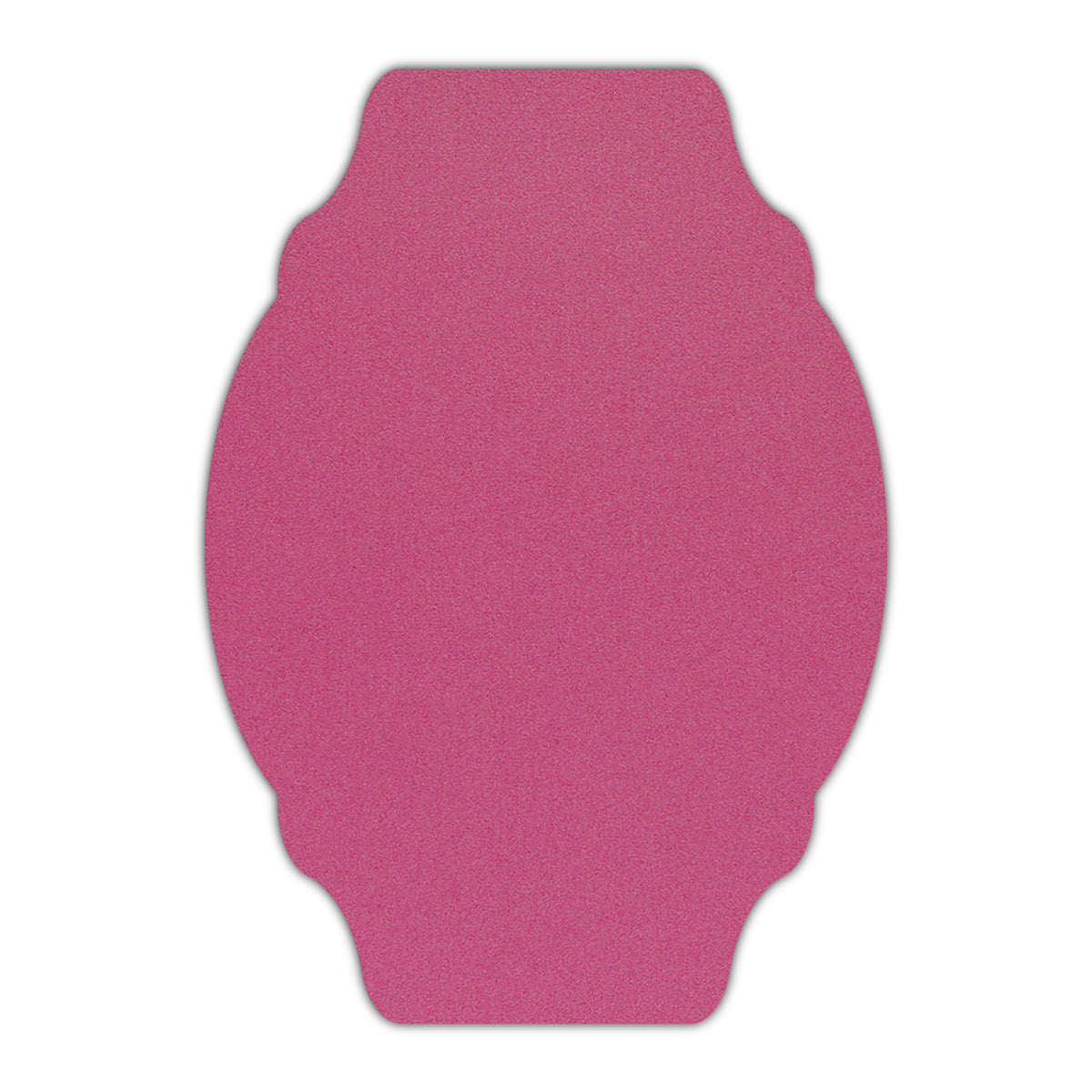CMYK Print on Shimmer Azalea Cardstock | Shape P18 | 2" x 3.5"