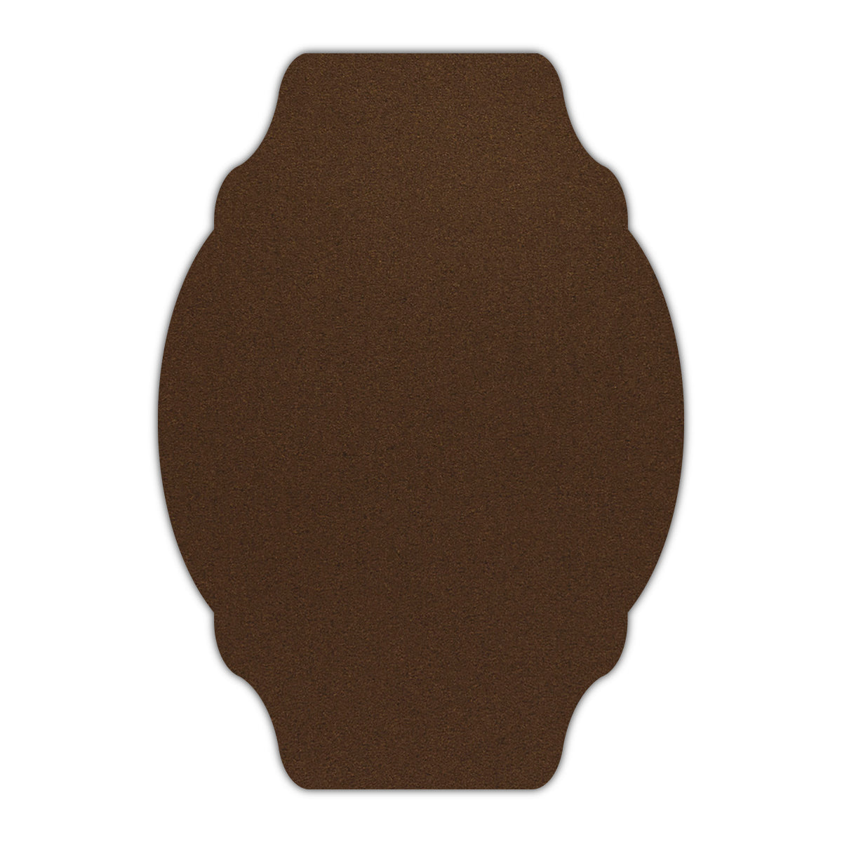 CMYK Print on Shimmer Bronze Cardstock | Shape P18 | 2.5" x 3.5"