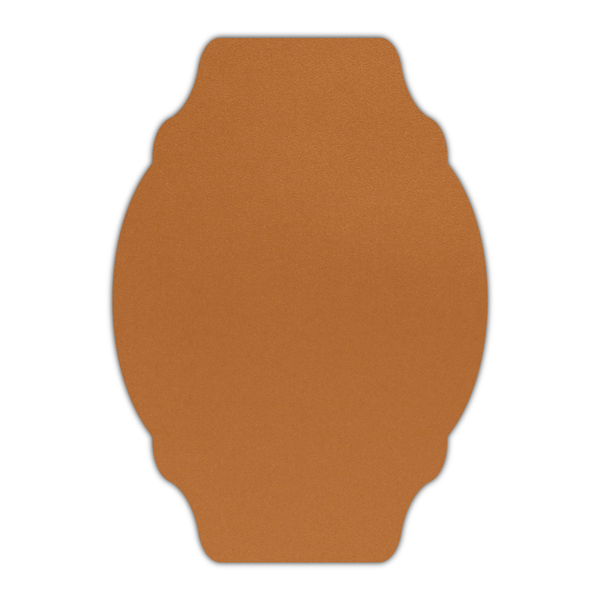 CMYK Print on Shimmer Copper Cardstock | Shape P18 | 5.5" x 8.5"
