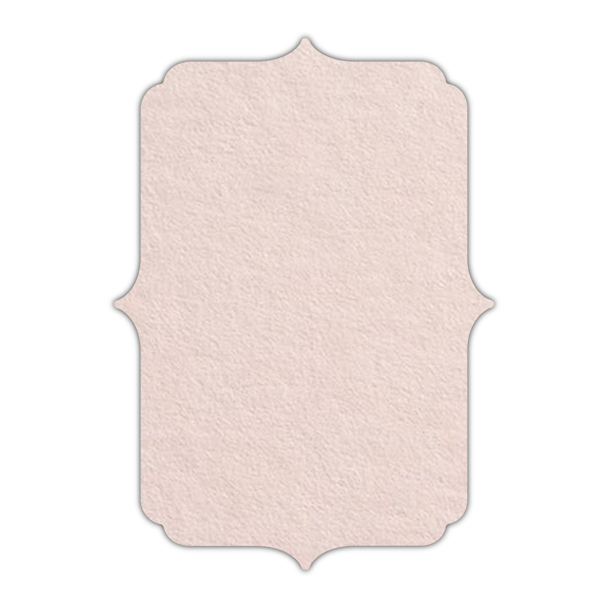 CMYK Print on Chardonnay Cardstock | Shape P19 | 5" x 8"