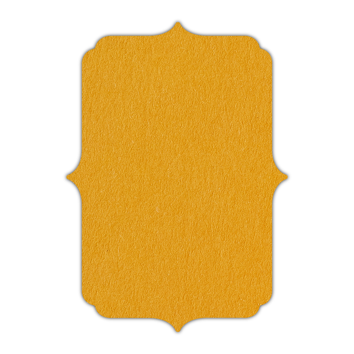 CMYK Print on Shimmer Citrine Cardstock | Shape P19 | 5.5" x 8.5"