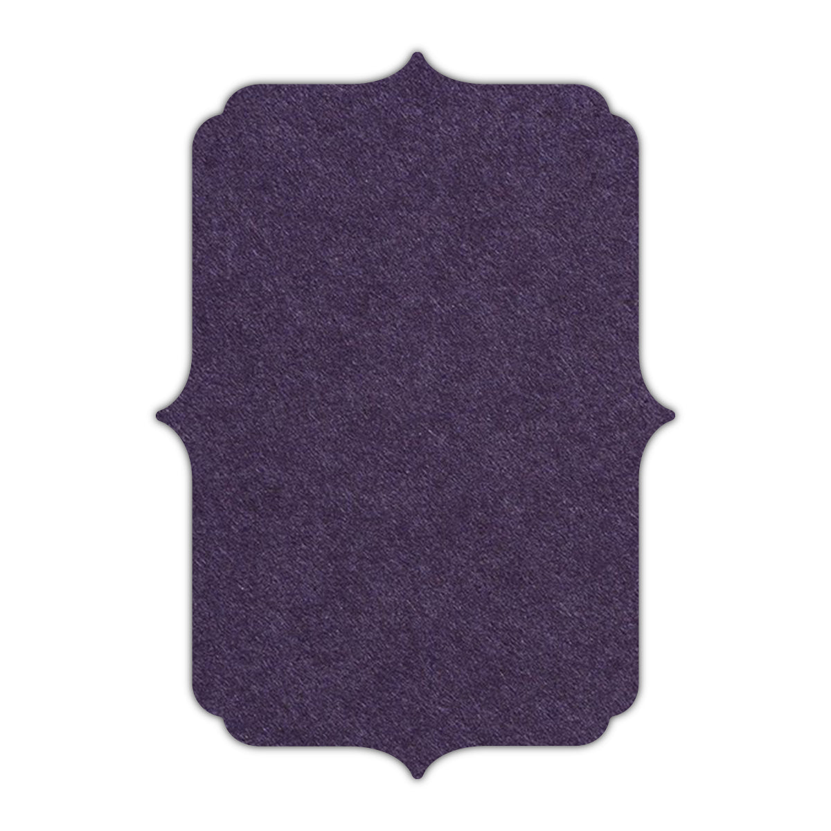CMYK Print on Grape Cardstock | Shape P19 | 8.5" x 11"